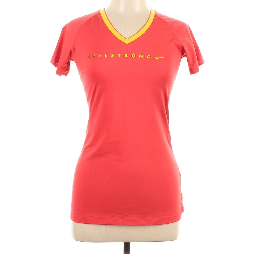 Nike Women's Red LIVESTRONG Top